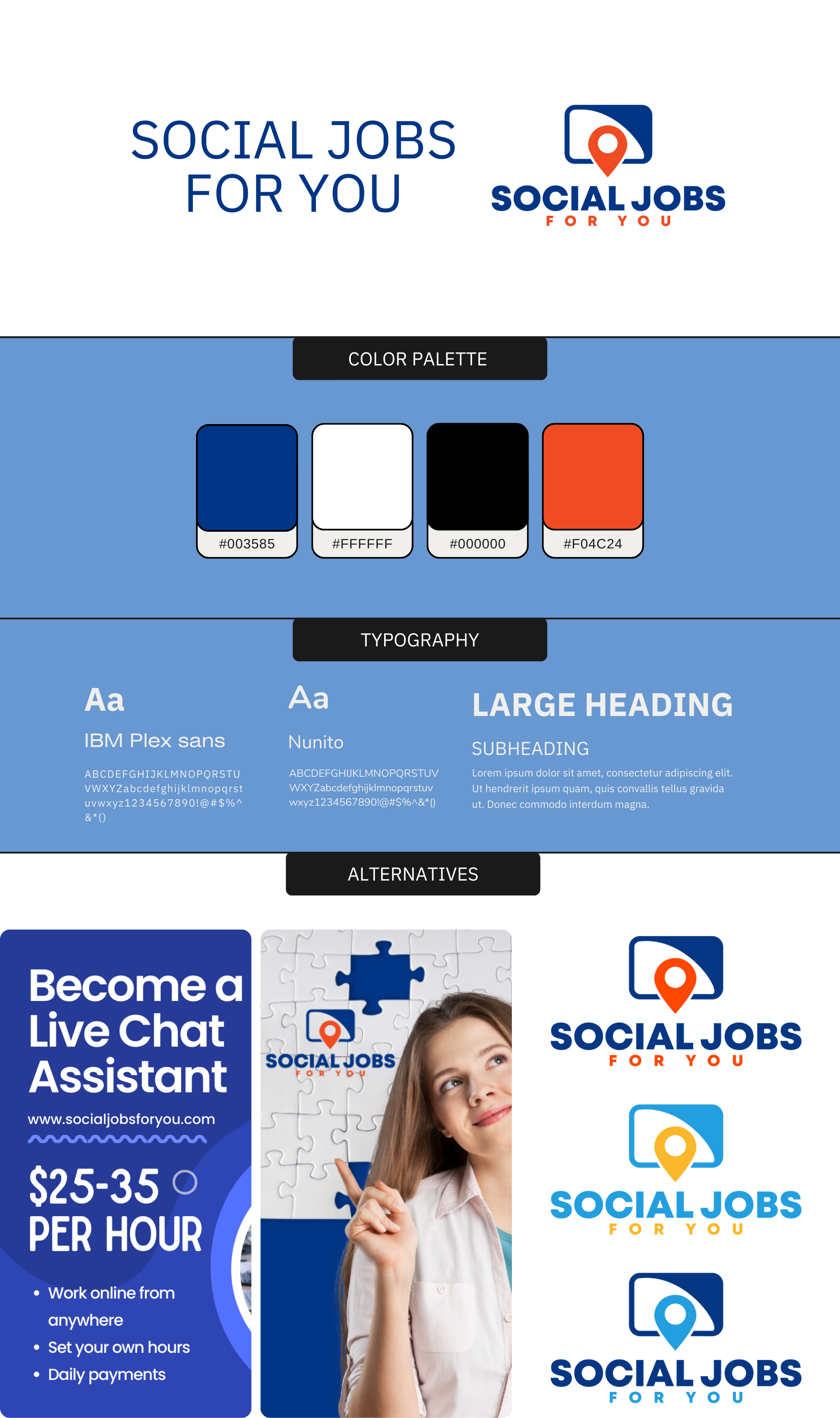 Social Jobs For You Logo Design